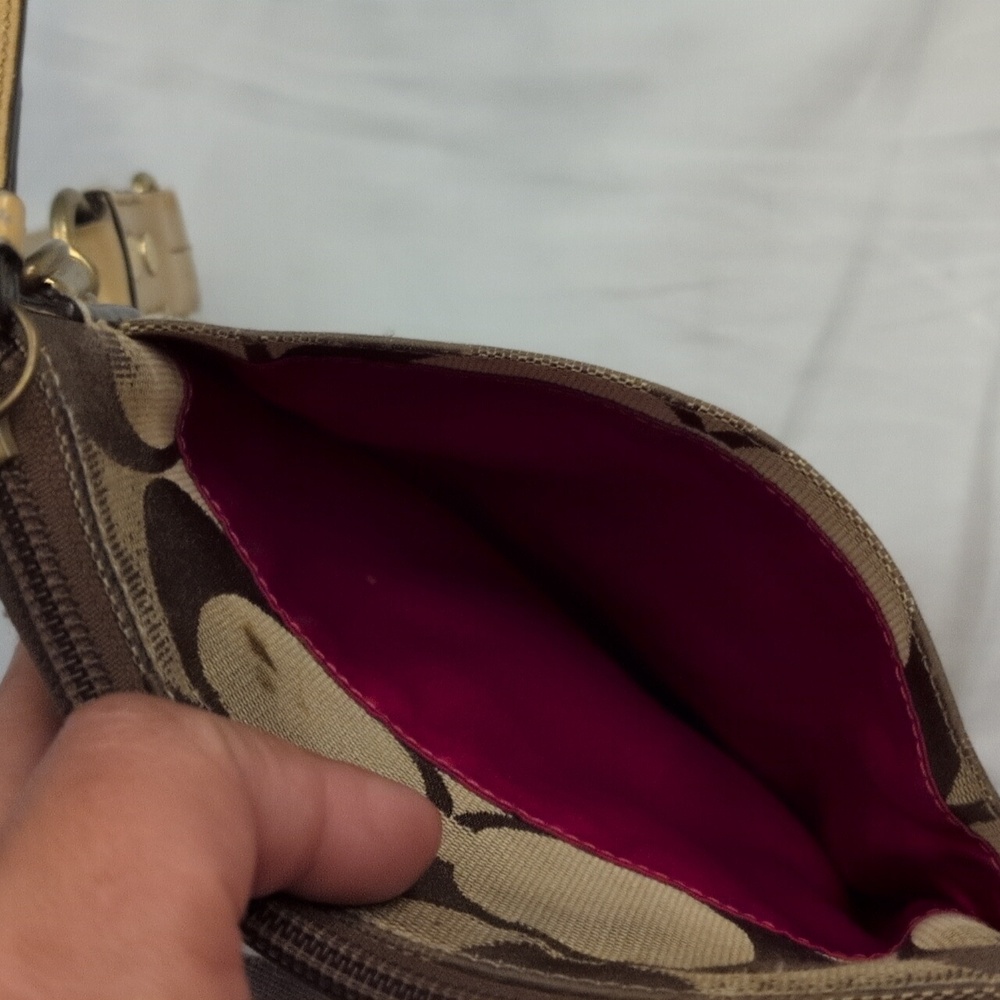Coach Tan Crossbody Bag - Picture 8 of 10